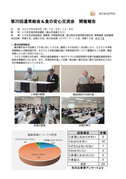 ★第20回総会＆交流会報告(SNS用）のサムネイル